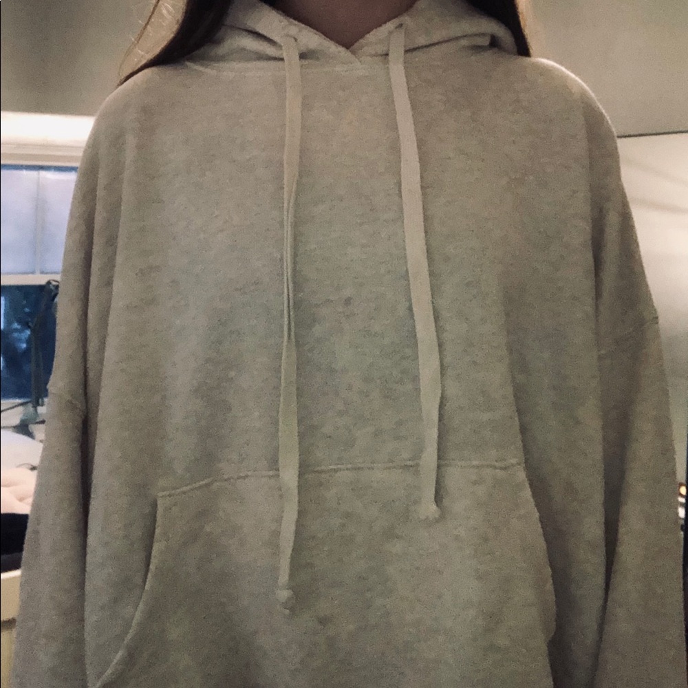 Oversized Cream Aerie Hoodie